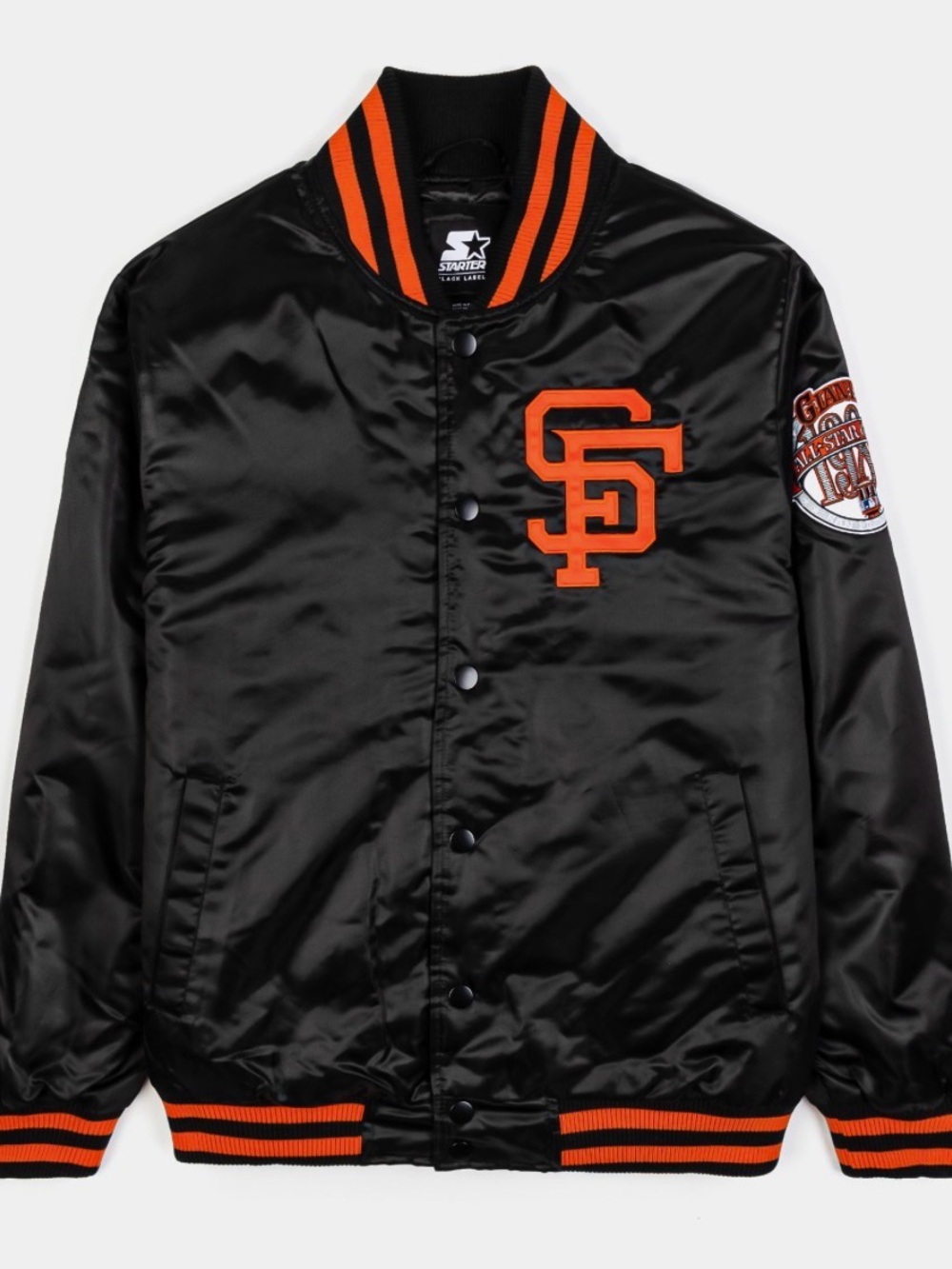 San Francisco Giants Black & Orange Bomber Jacket